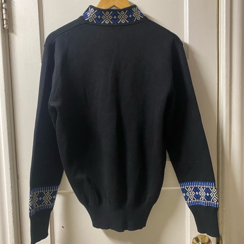 OLYMPIAN 80's Vintage Women’s Wool Ski Sweater Size Large - Picture 4 of 6